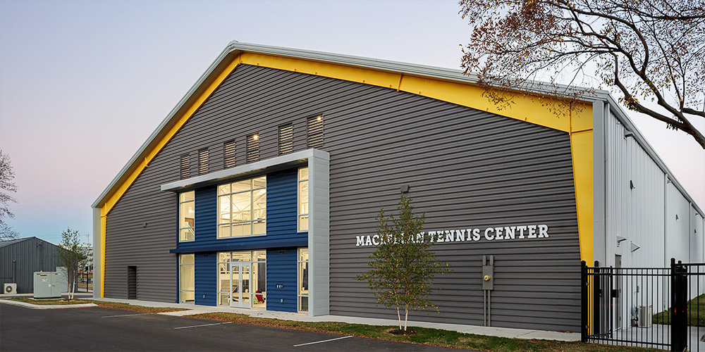 Athletic and recreational building