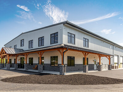 Pre-engineered office and shop