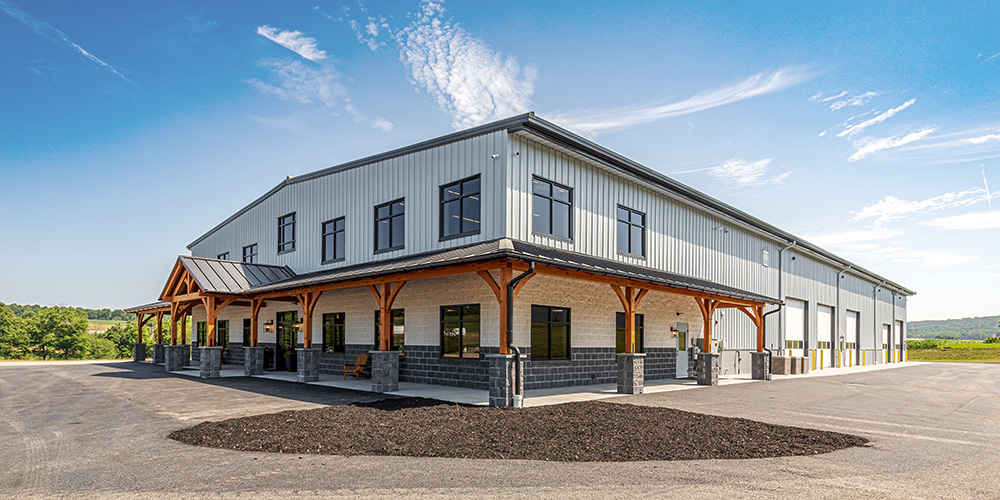 Pre-engineered office and shop