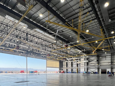 Large maintenance hangar
