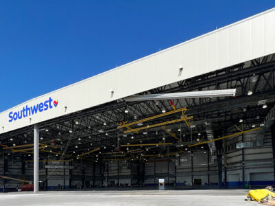 Hangar with Mega Doors