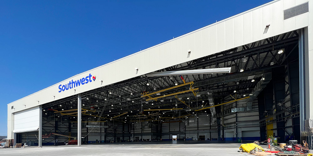 Hangar with Mega Doors