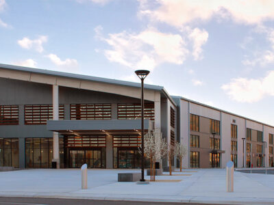 Metal building athletic complex