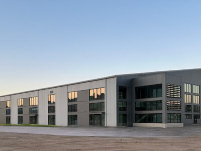 Athletic metal building