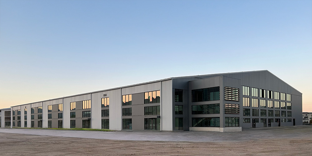 Athletic metal building