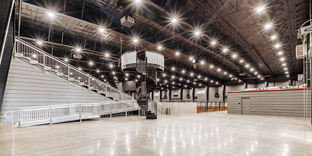 Event center metal building