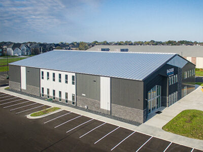 Metal building office