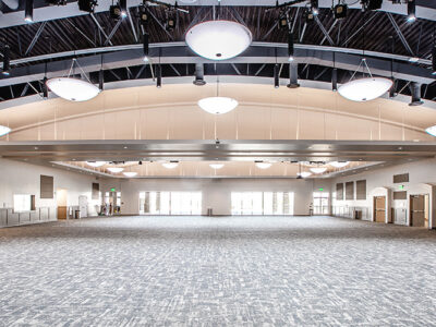 Metal building community event center