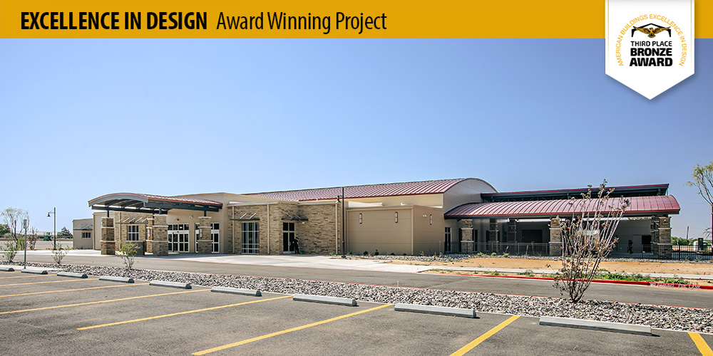 Steel building community event center