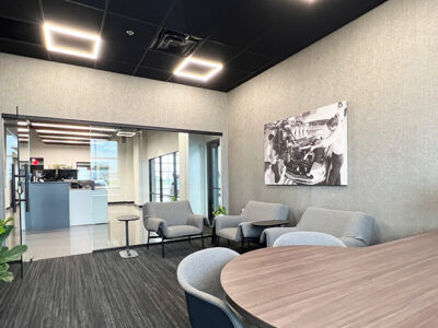 Auto dealership building