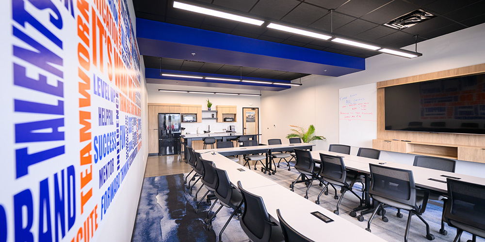 Auto dealership and office