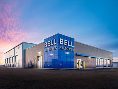 Metal building auto dealership