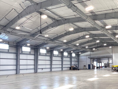 Airport hangar PEMB