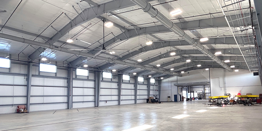 Airport hangar PEMB