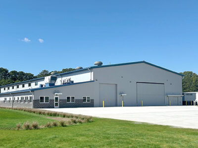 Regional airport steel building